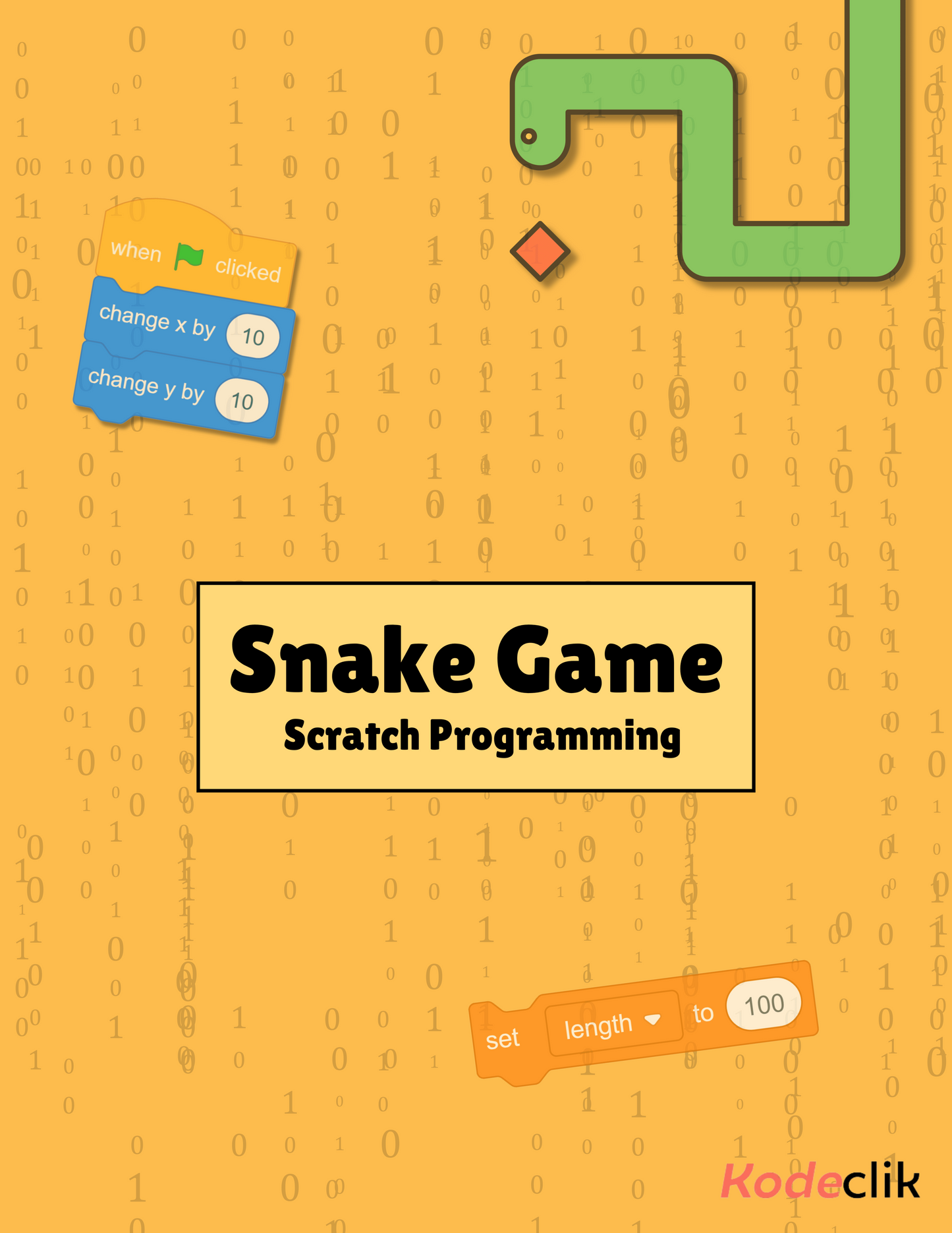 Snake game in Scratch