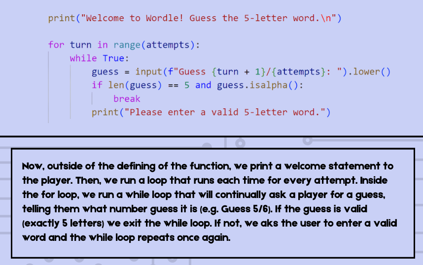 Python Programming: Wordle Game
