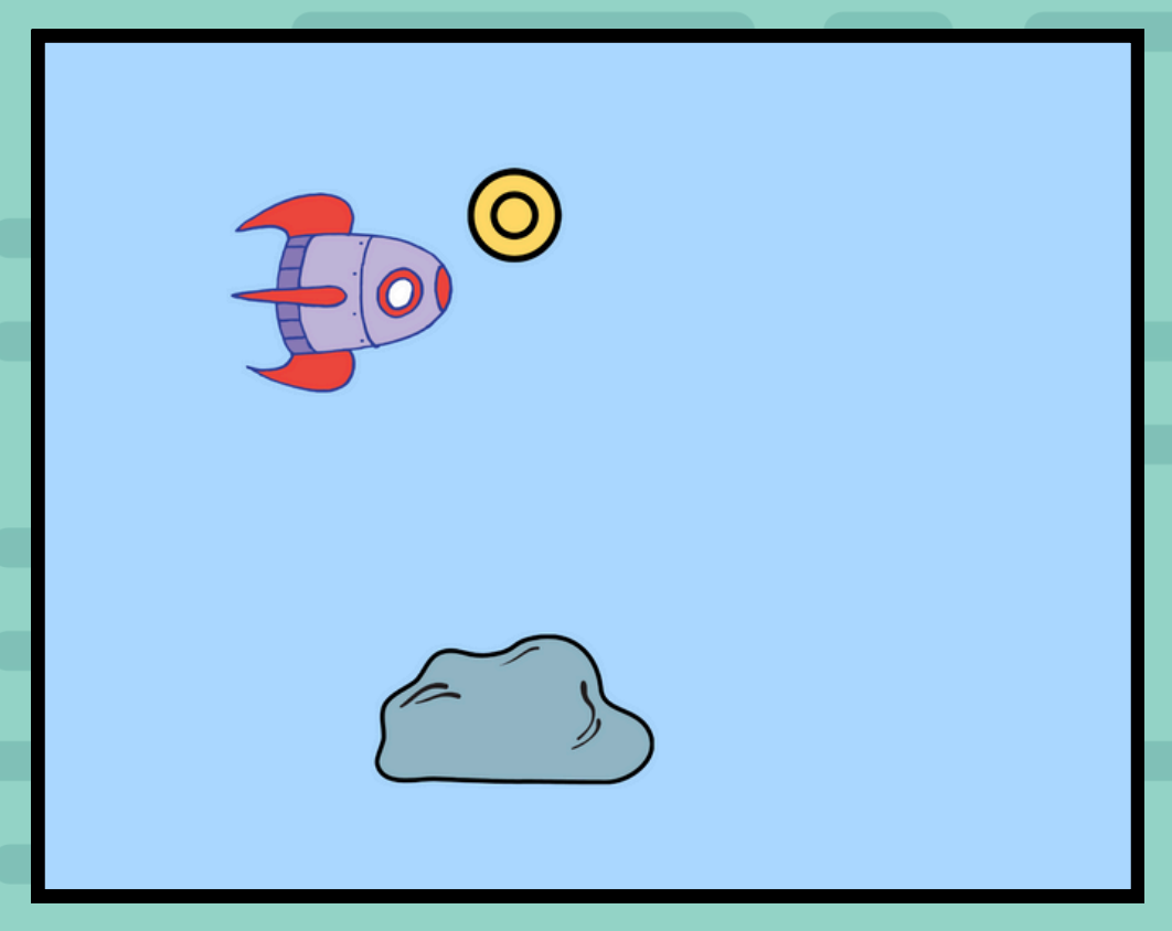 Rocketship Game in Scratch