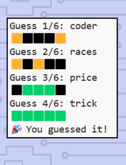 Python Programming: Wordle Game
