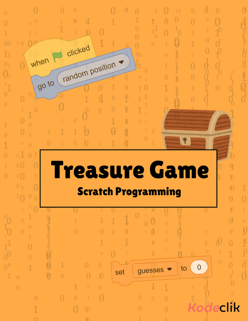 Treasure Scratch Scratch 1: Animation and Stories – Kodeclik Online Academy