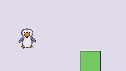 Flappy Penguin game in Scratch