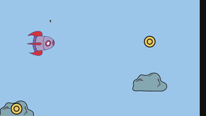 Rocketship Game in Scratch